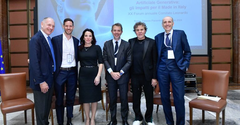 “Innovare con l’ Intelligenza Artificiale Generativa: gli impatti per il Made in Italy” XX Forum Comitato Leonardo